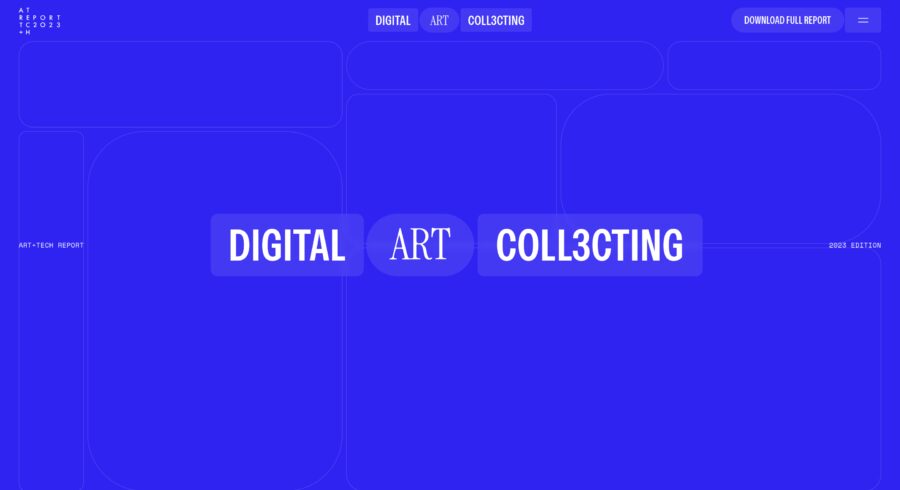 Art+Tech Report website
