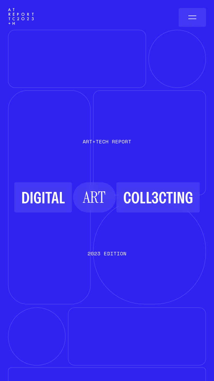 Art+Tech Report website