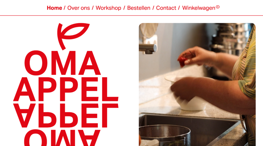 Oma Appel website