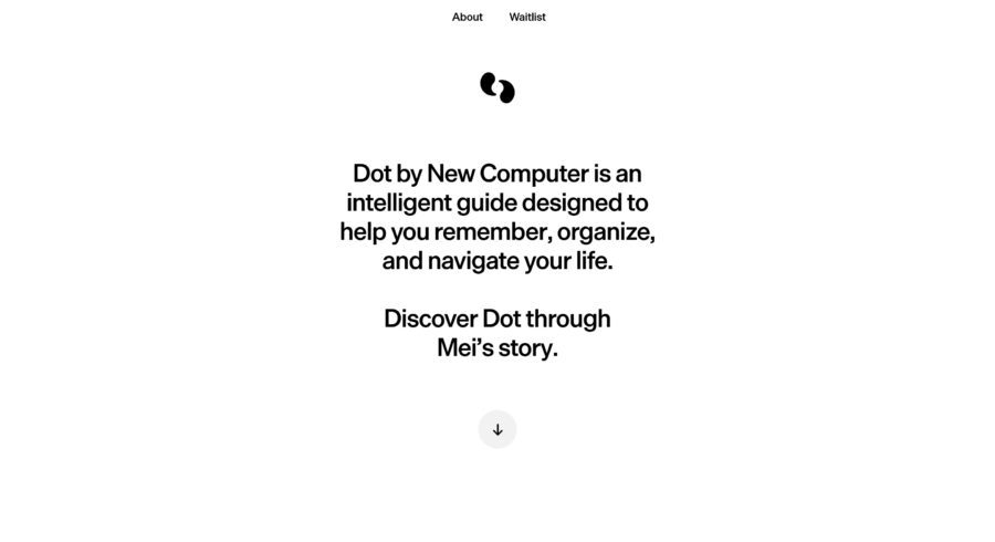 Dot by New Computer website