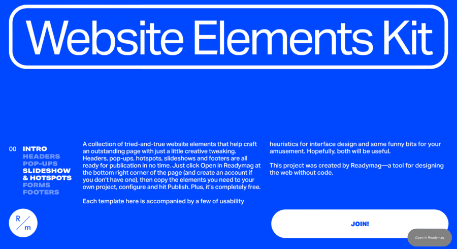 Website Elements Kit