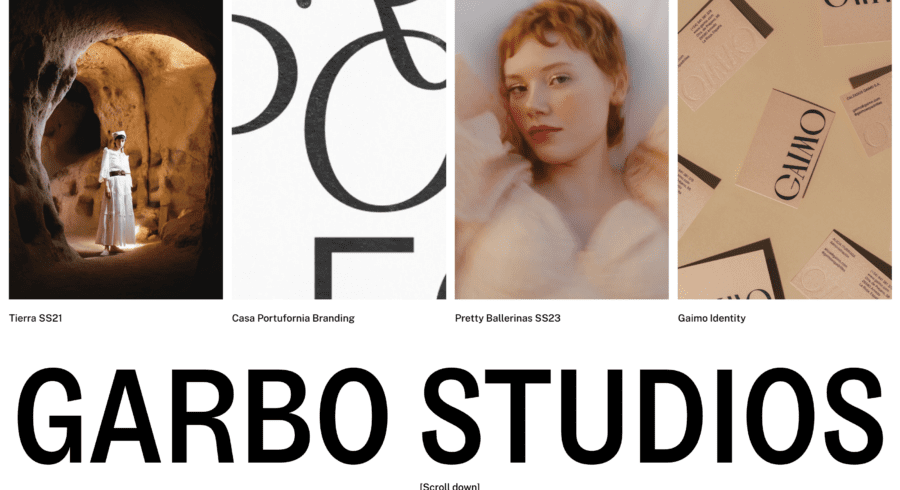 GARBO STUDIOS website