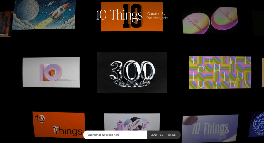 10 Things website