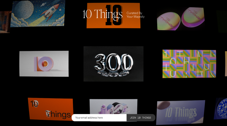 10 Things website