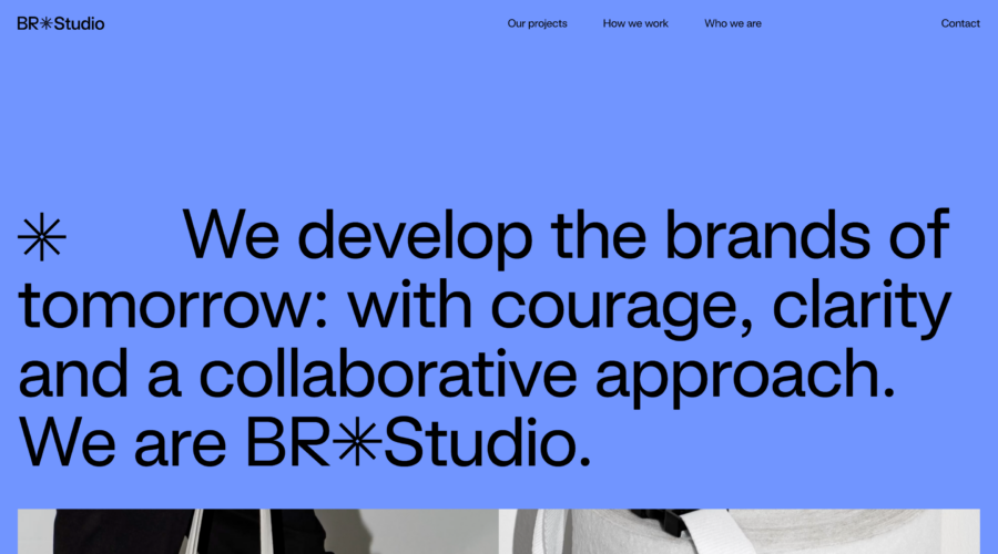 BR Studio website