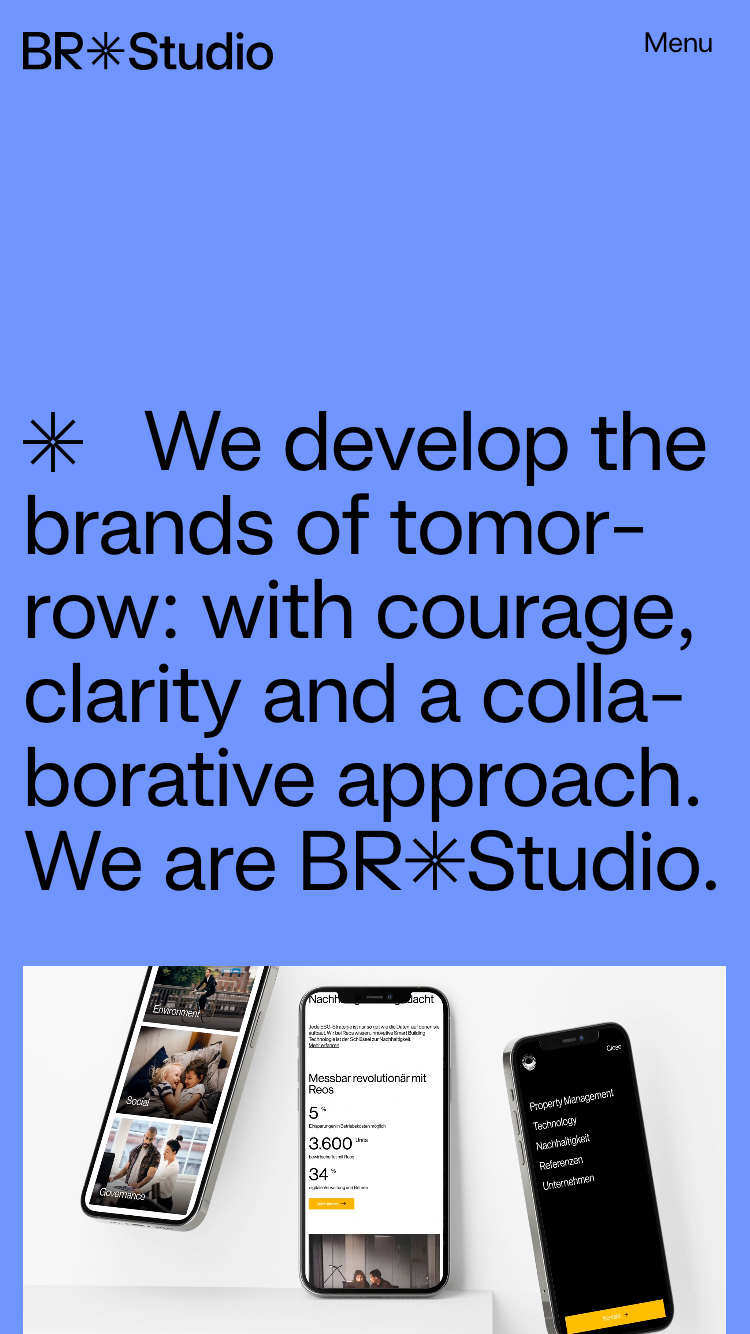 BR Studio website