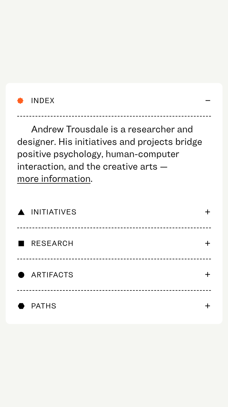 Andrew Trousdale website