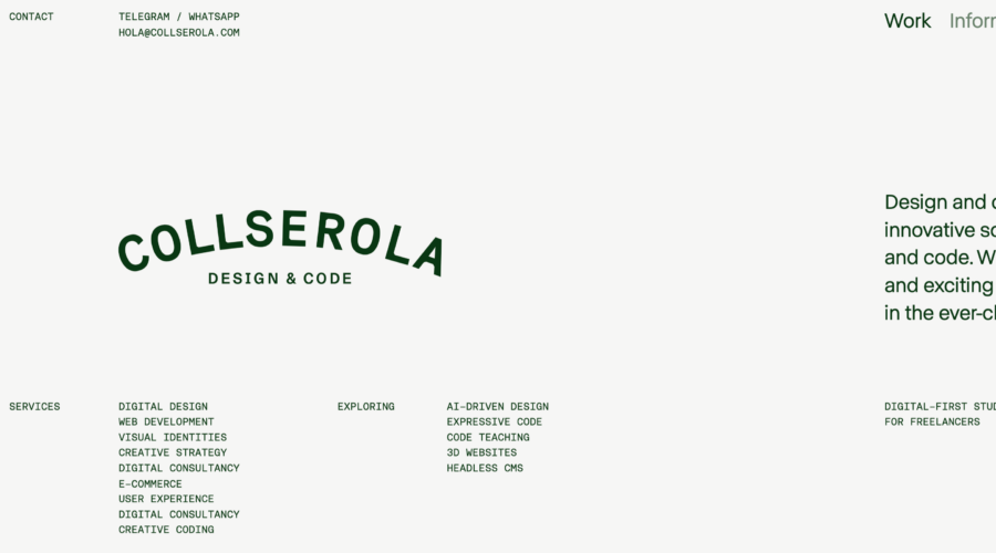 Collserola website