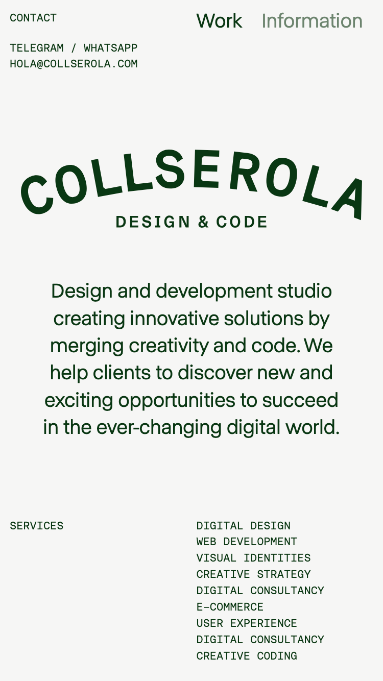 Collserola website