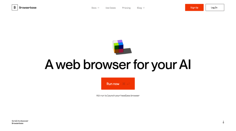 Browserbase website