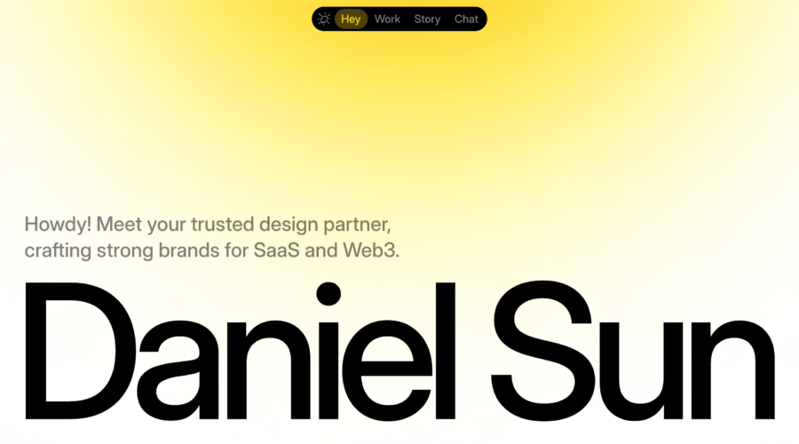 Daniel Sun website