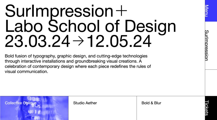 SurImpression website