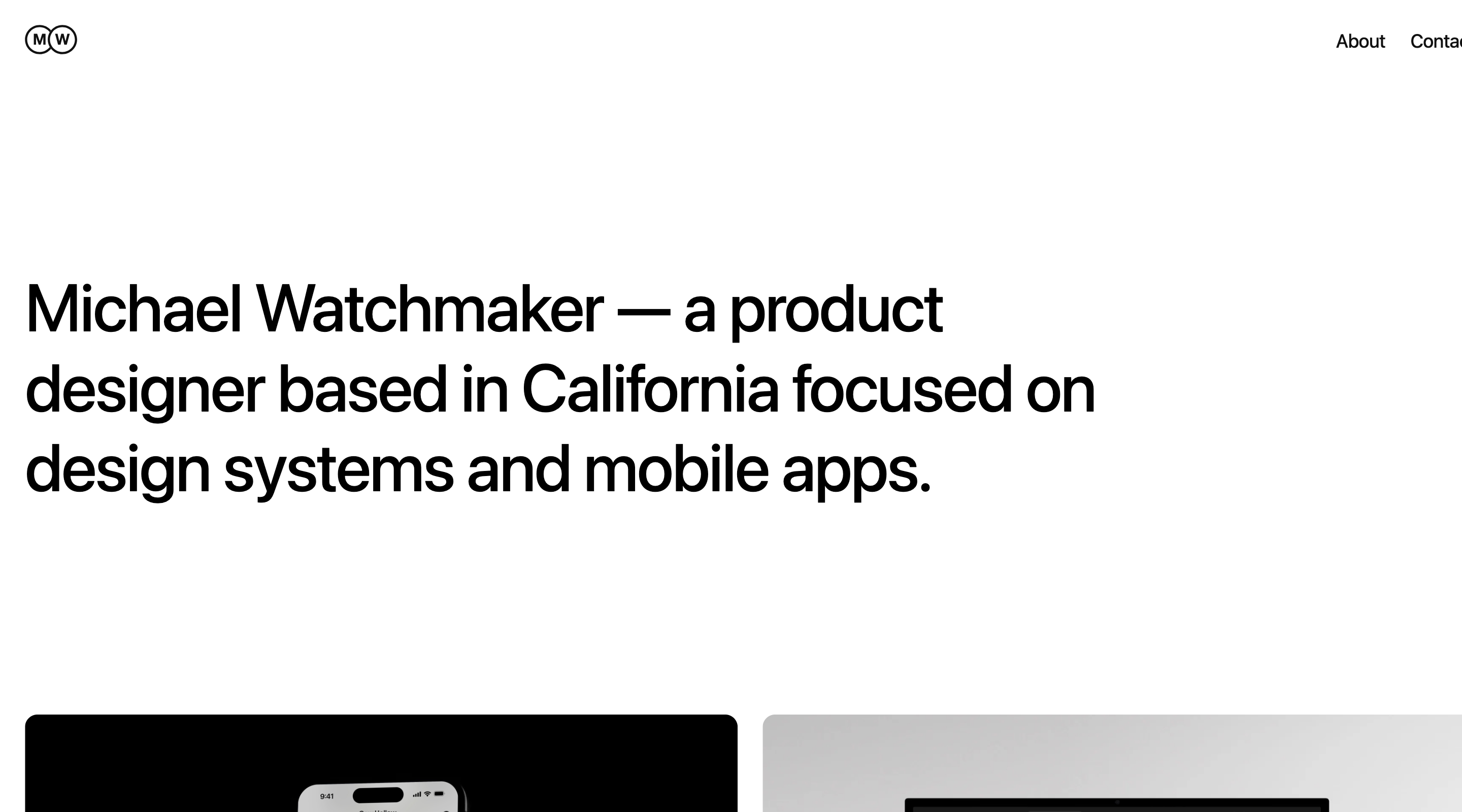 Michael Watchmaker website