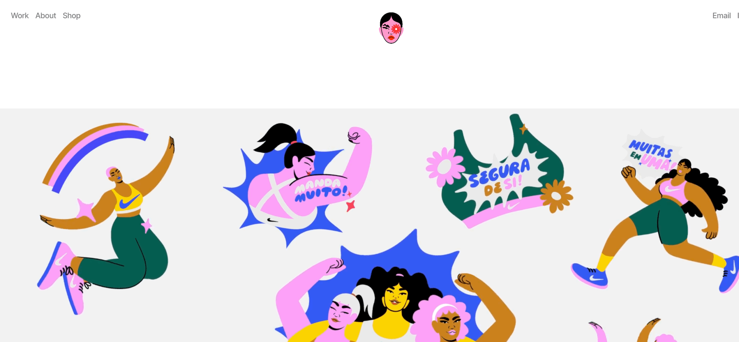 Camila Rosa’s Portfolio website