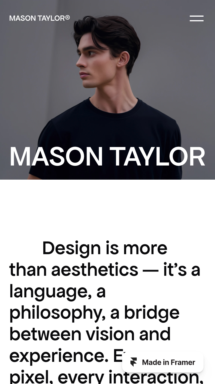 Mason Taylor website