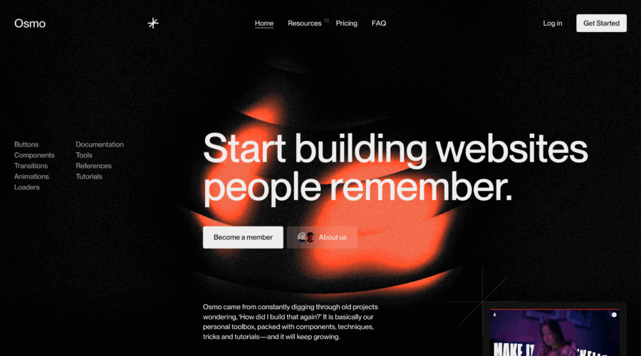 Osmo website