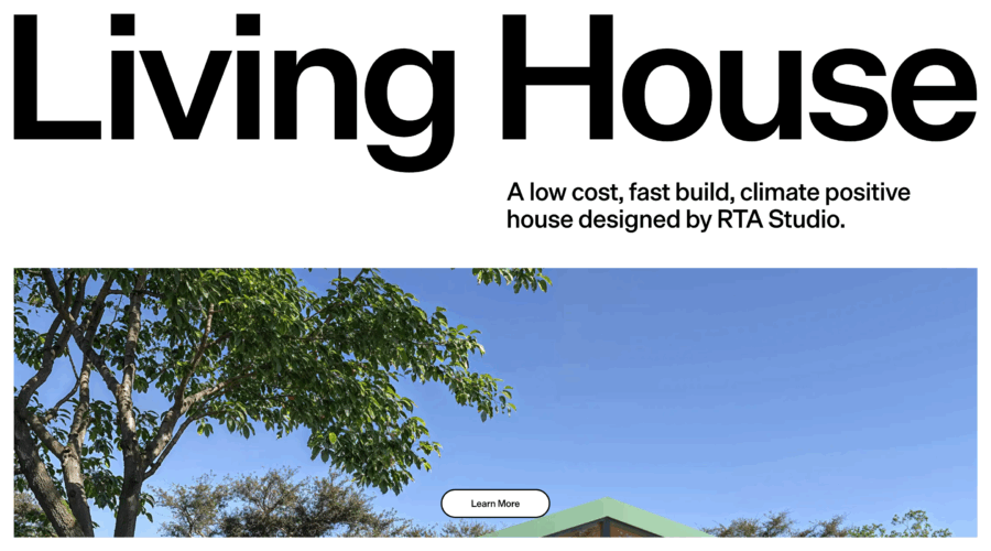 Living House website