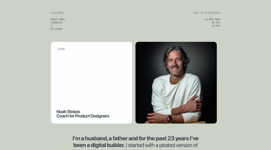 Noah Stokes website