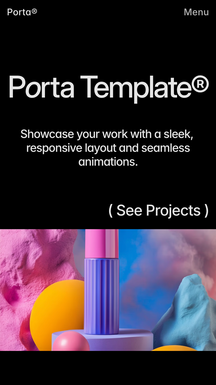 Porta website