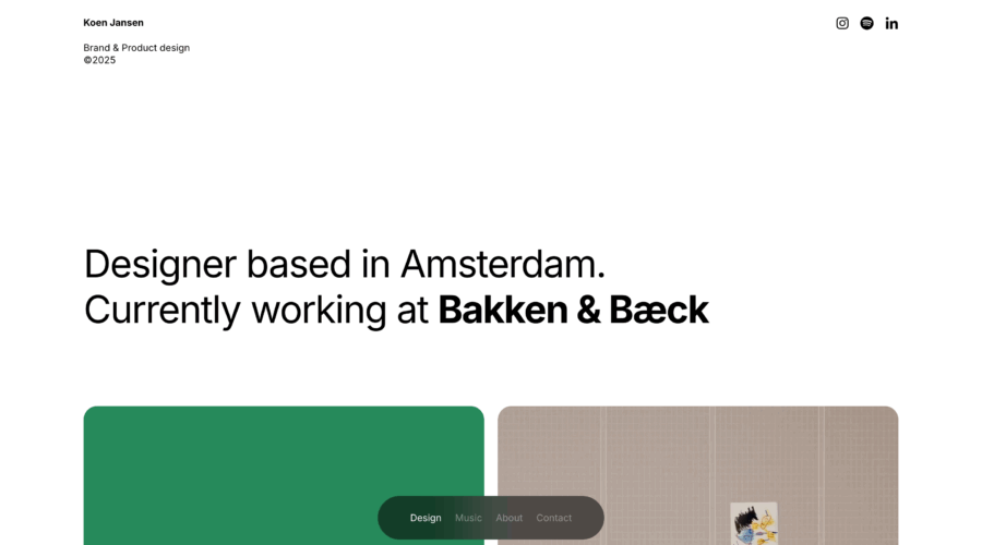 Koen Jansen website