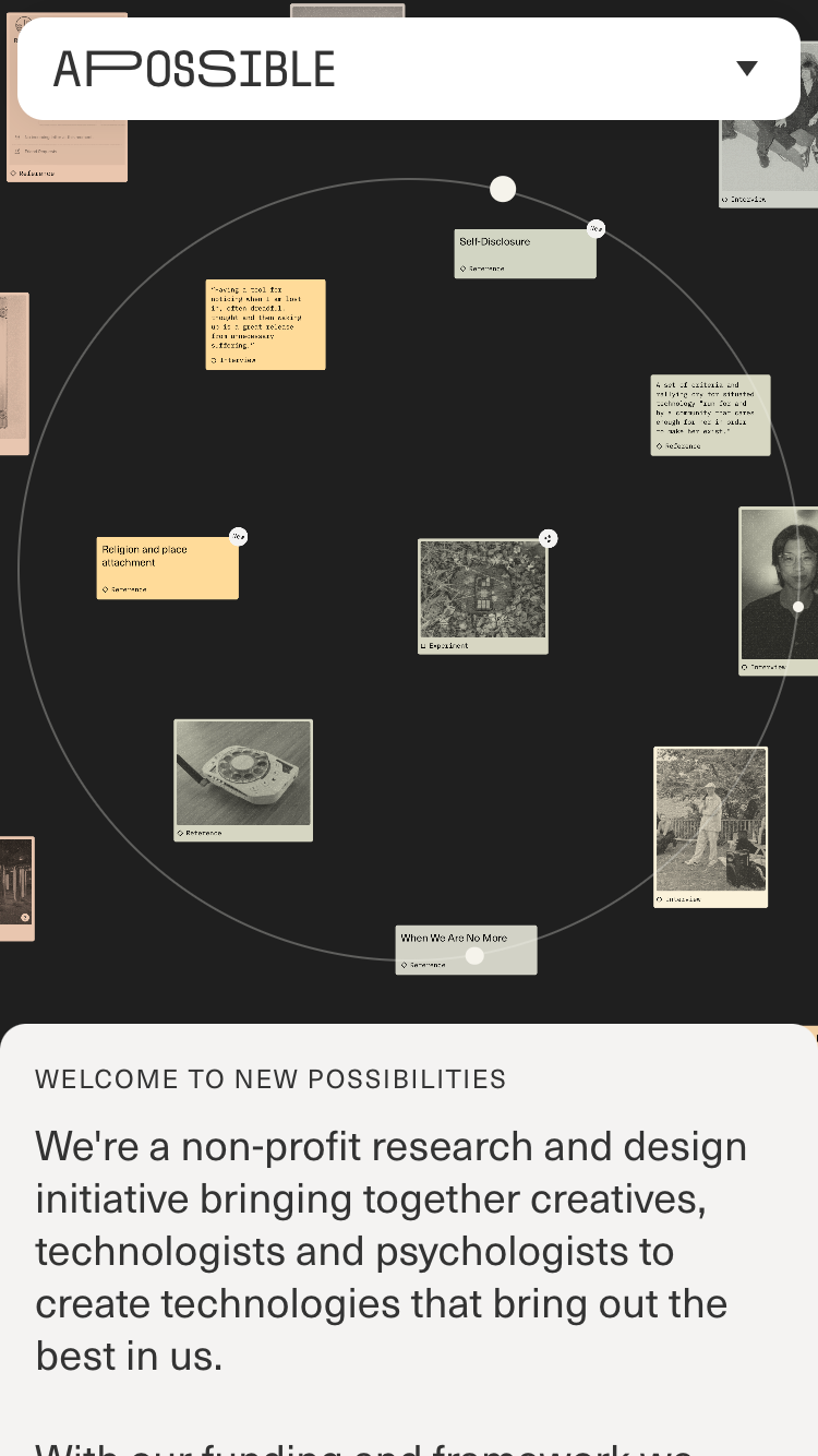Apossible website