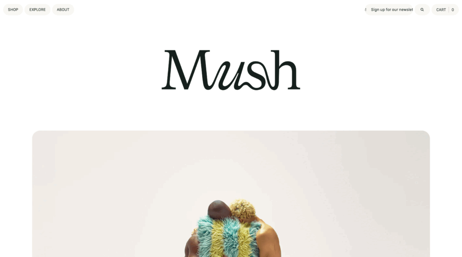 Mush Studios website