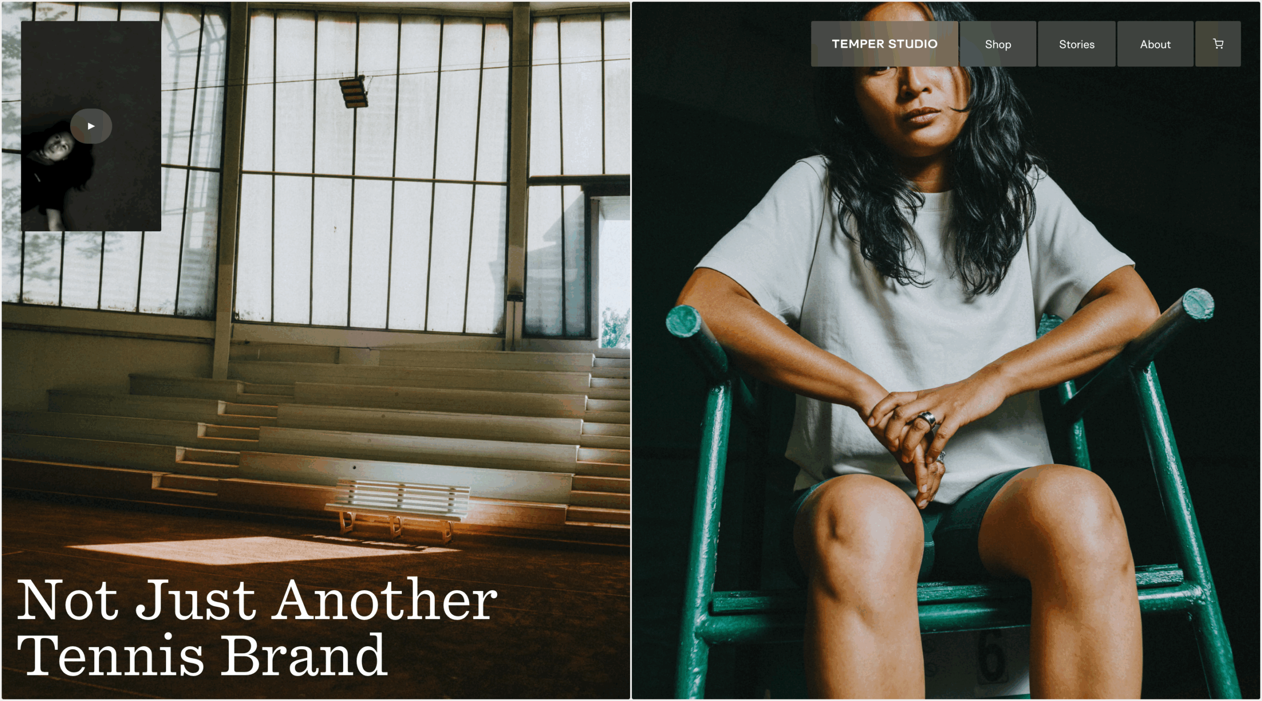 Temper Studio website