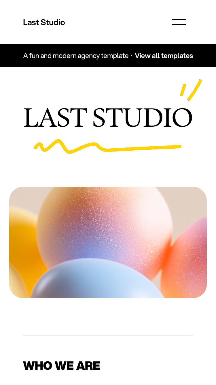 Last Studio website