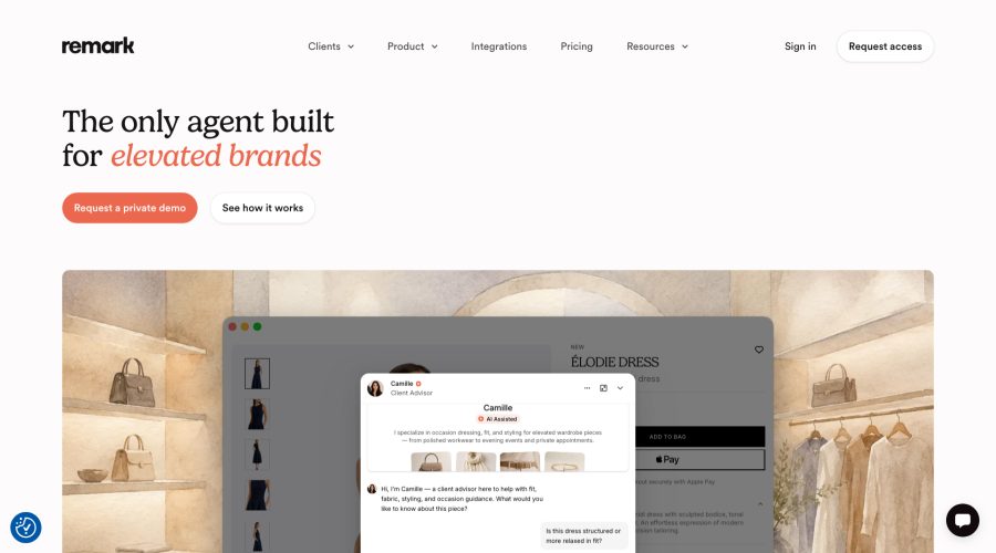 Remark website