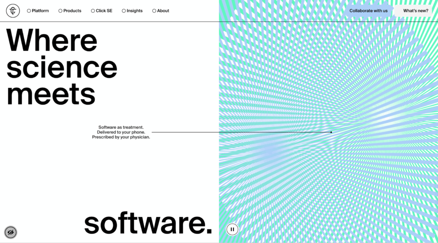 Click Therapeutics website