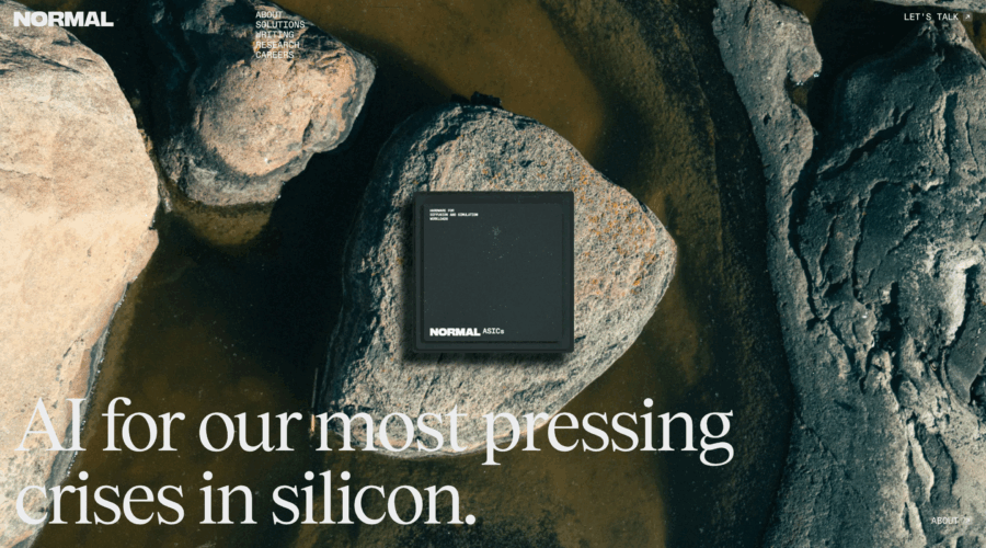 Normal Computing website