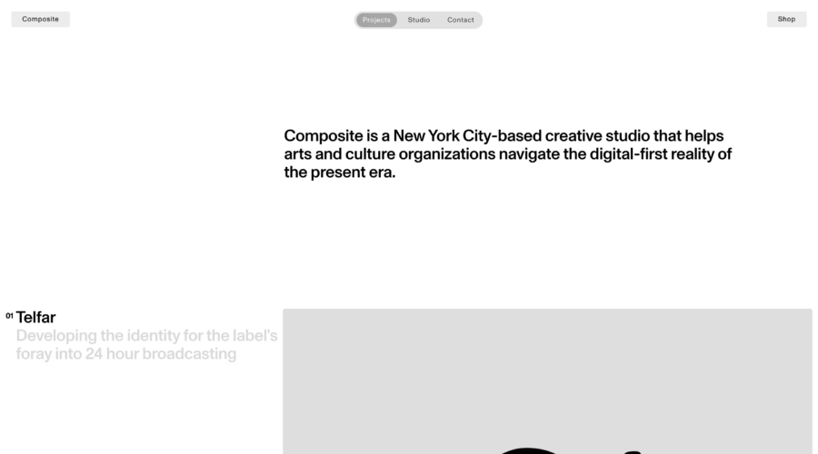 Composite website