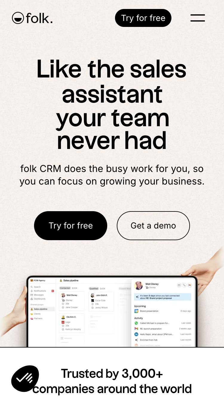 Folk website
