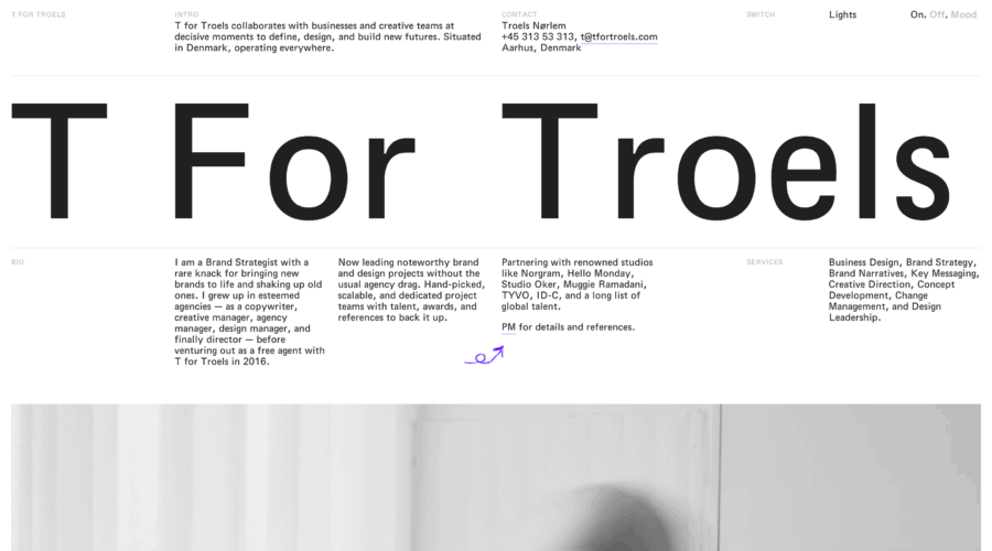 T For Troels website