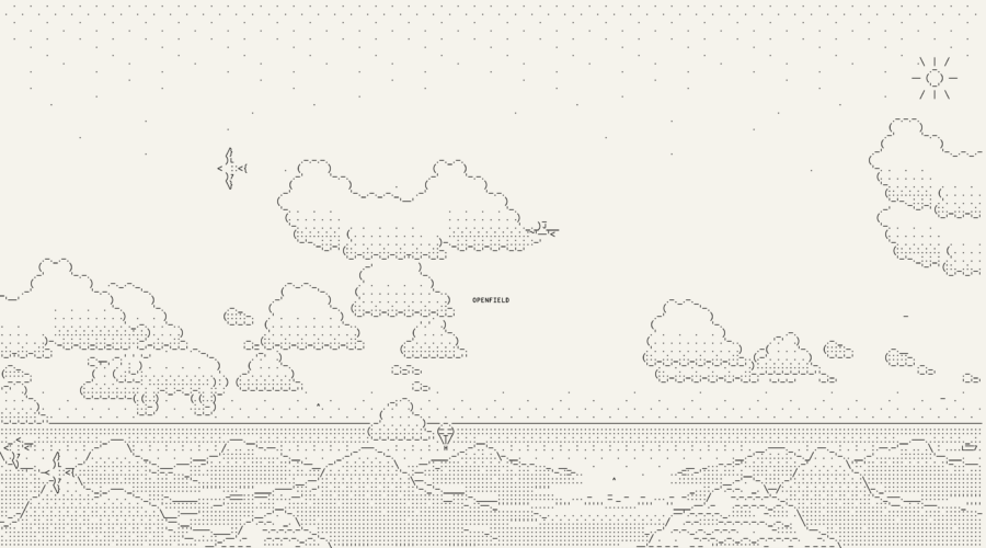 Open Field website