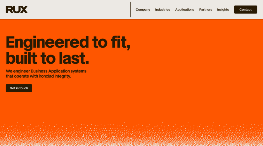 RUX Software website