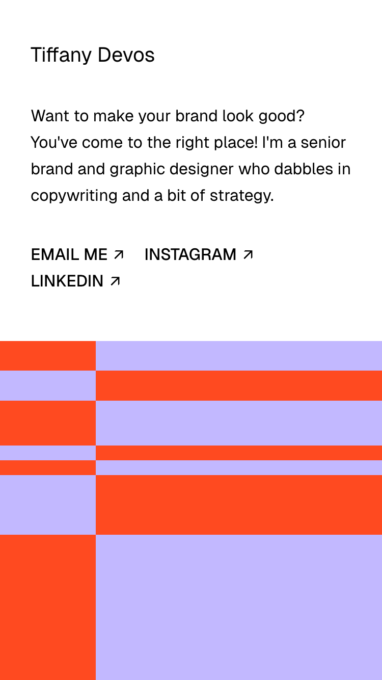 Tiffany Devos website