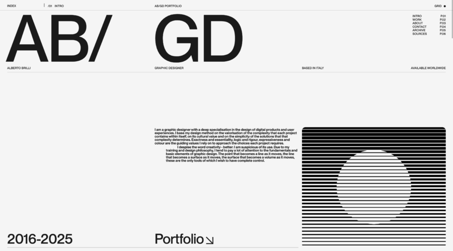 AB/ GD Portfolio website