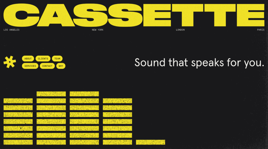 Cassette Music website