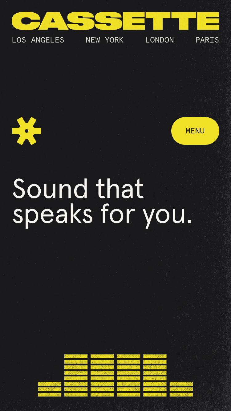 Cassette Music website
