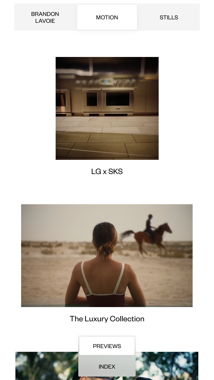 Brandon Lavoie website