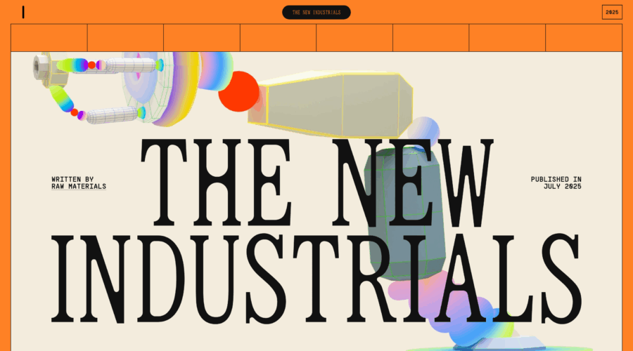 The New Industrials website