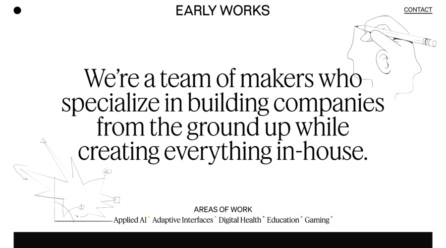 Early Works website