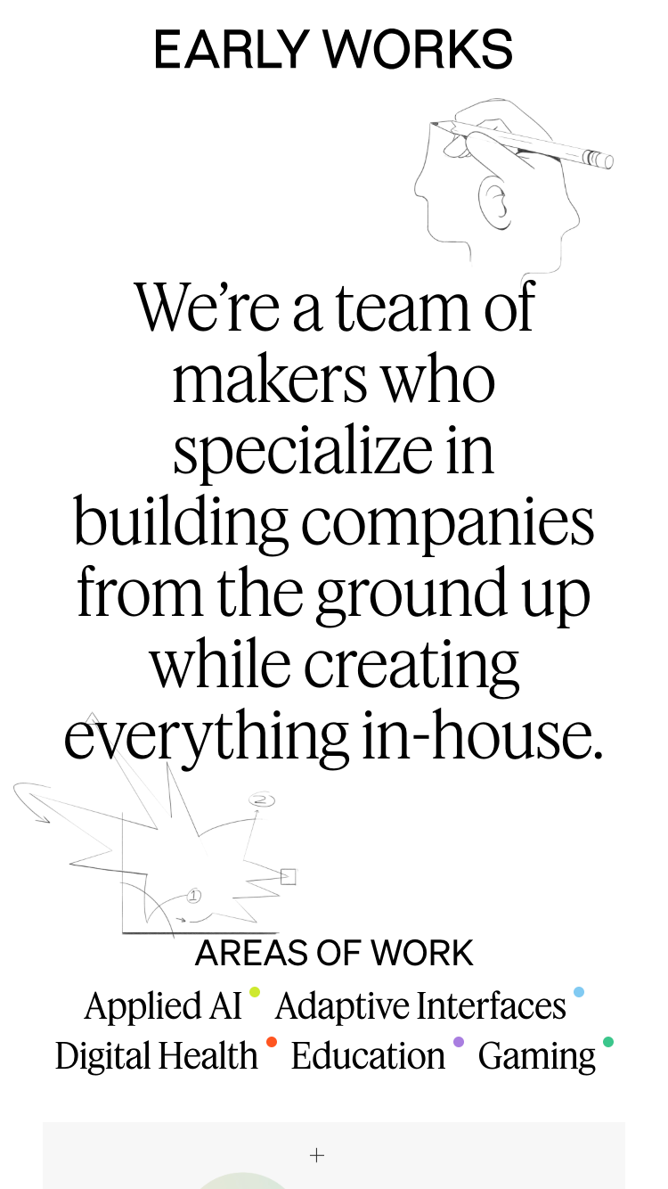 Early Works website