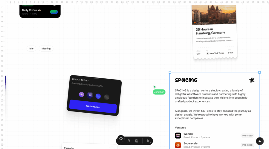Spacing website