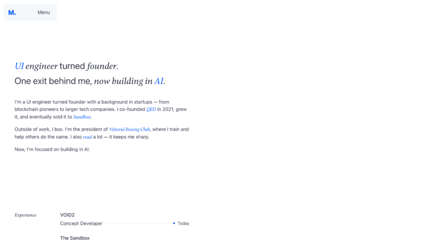 Marius Balaj website