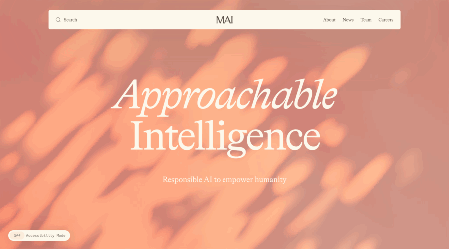 Microsoft AI website