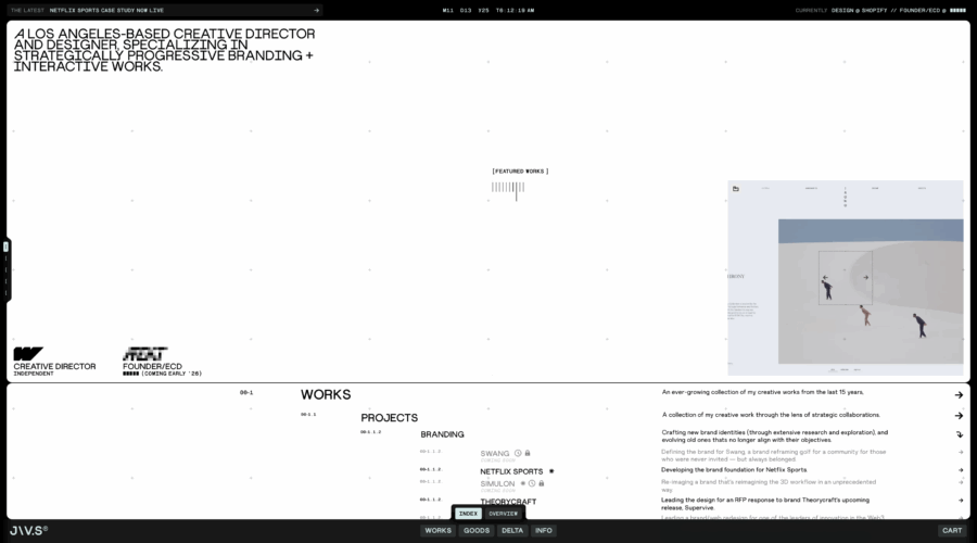 Jon Way Studio website