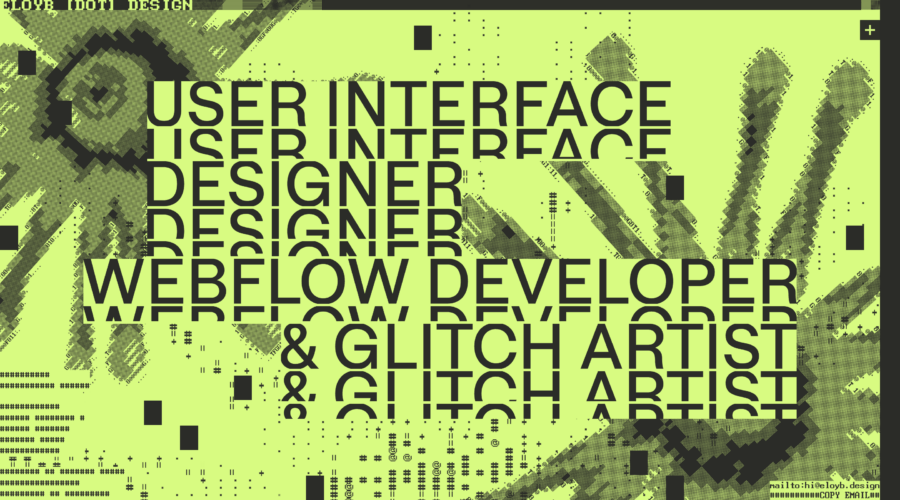 ē𝔩๏ȳ̶̮̰̈́b 2025 Portfolio website