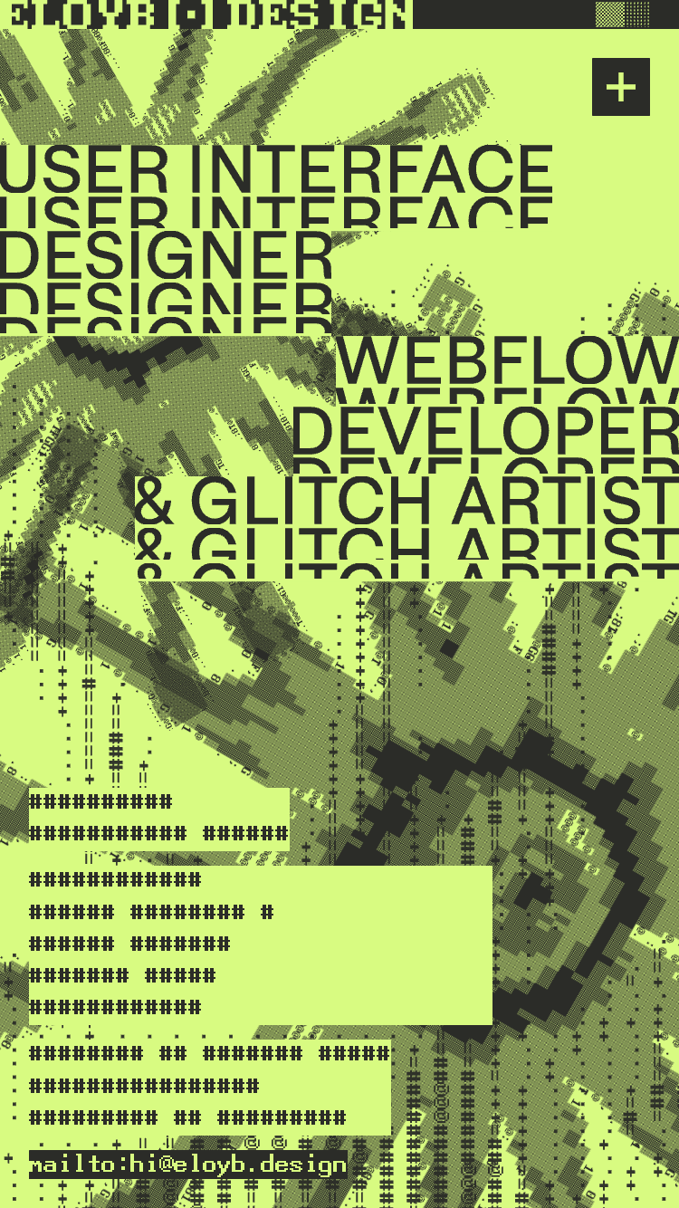 ē𝔩๏ȳ̶̮̰̈́b 2025 Portfolio website